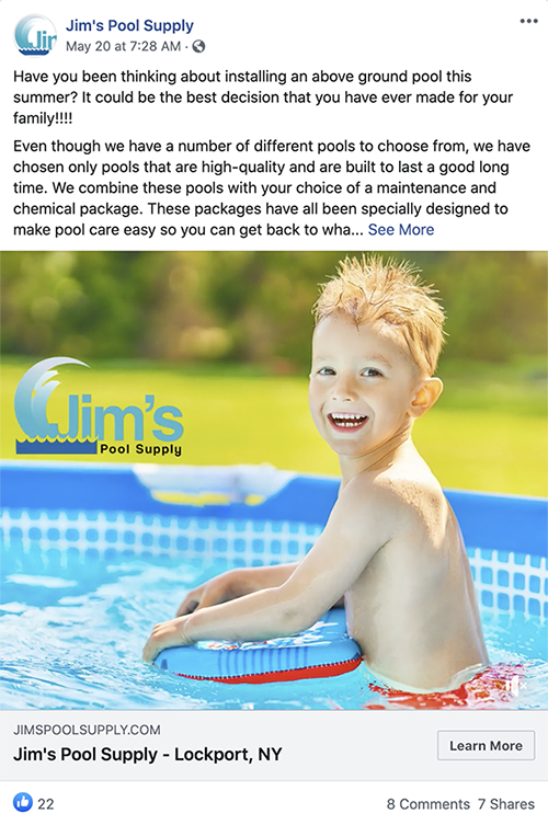 A Seasonal Business Case Study: Jim’s Pool Supply