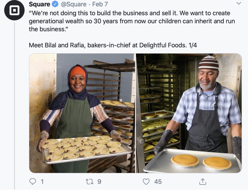 b2b social media highlight
